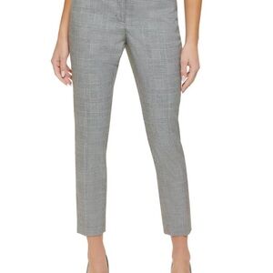 Black and white Women's Checkered Pants